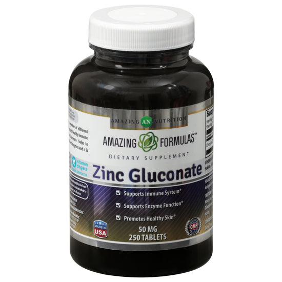 Amazing Formulas  Zinc Gluconate 50 Mg