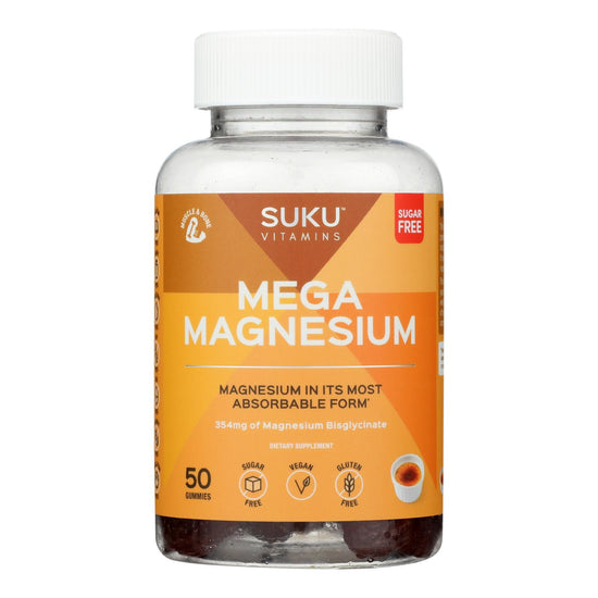 Suku Vitamins Gummy Mega Magnesium Grape Blackberry