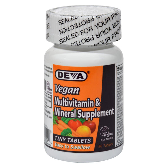Deva Vegan Vitamins - Multivitamin And Mineral Supplement